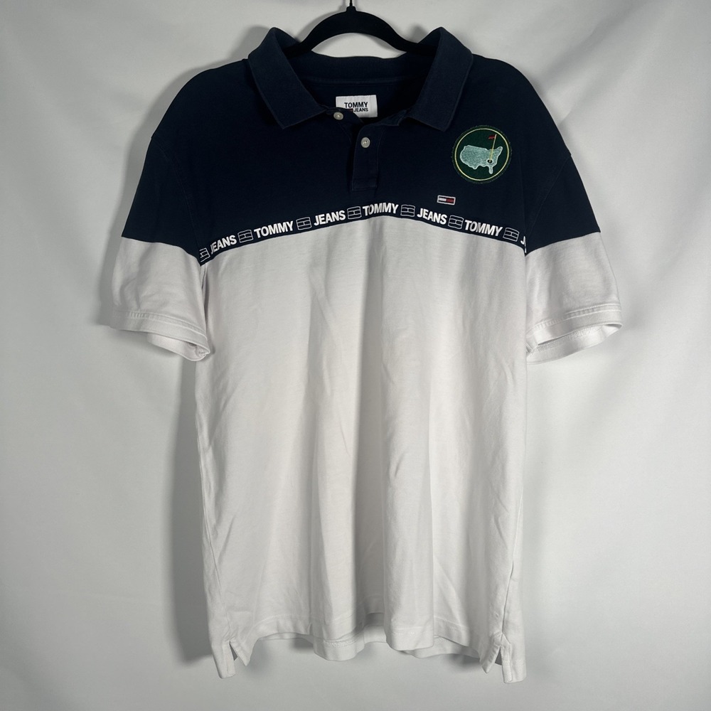 Tommy Hilfiger Golf Masters Polo Shirt Mens Size L
